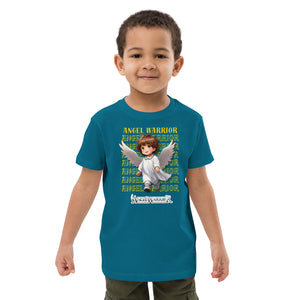 Baby King Zyrus Angel Warrior Unisex Organic cotton kids t-shirt
