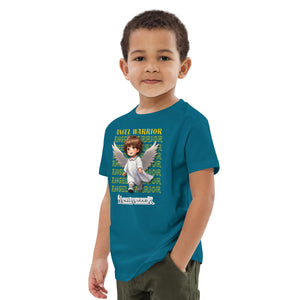 Baby King Zyrus Angel Warrior Unisex Organic cotton kids t-shirt