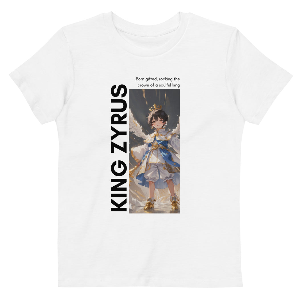 Baby King Zyrus Angel Warrior Organic cotton kids t-shirt