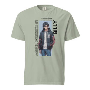 Billy Angel Warrior Unisex garment-dyed heavyweight t-shirt