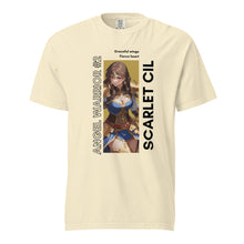 Load image into Gallery viewer, Scarlet Cil Angel Warrior Unisex garment-dyed heavyweight t-shirt