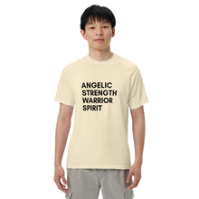 Load image into Gallery viewer, Angel Warrior Quotes Unisex garment-dyed heavyweight t-shirt