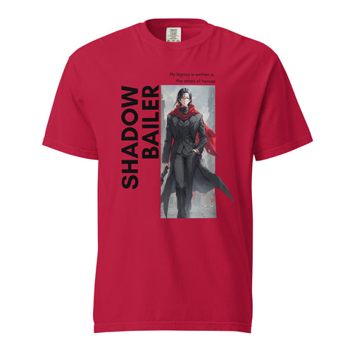Shadow Bailer Angel Warrior Unisex garment-dyed heavyweight t-shirt