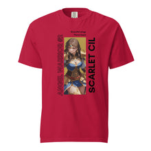 Load image into Gallery viewer, Scarlet Cil Angel Warrior Unisex garment-dyed heavyweight t-shirt