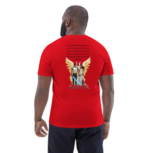 Angel Warrior Spiritual Couple T-shirt Celestial Sweet heart Valentine's Day Gift