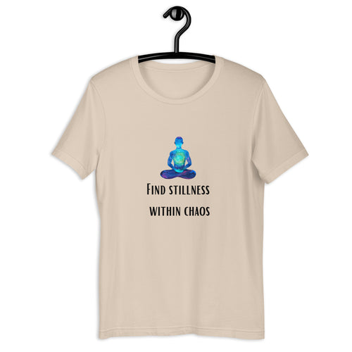 Stillness spirituality quotes Unisex t-shirt