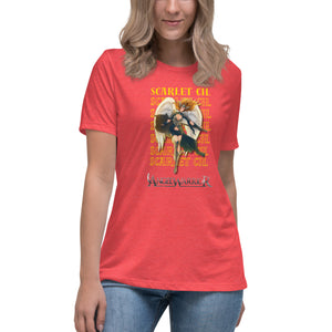 Scarlet Cil Angel Warrior T-shirt for Woman