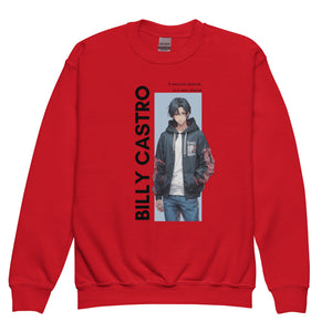 Billy Castro Angel Warrior Youth crewneck sweatshirt