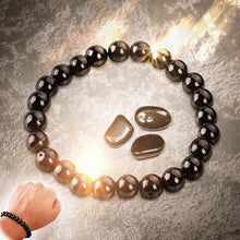 Load image into Gallery viewer, &quot;ANGEL WARRIOR&quot; Hematite Energy Bracelet | Protection from Negativity