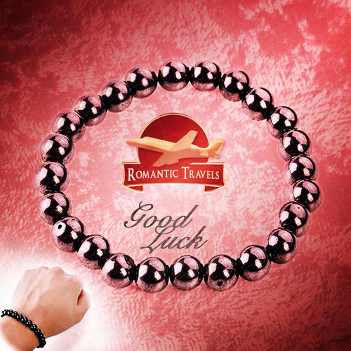 Good luck Magnetic Bracelet | Hematite Stone | Helps Remove Stress